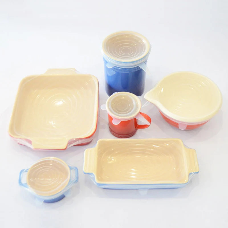 SillyCony™ - Lot de couvercles extensibles en Silicone