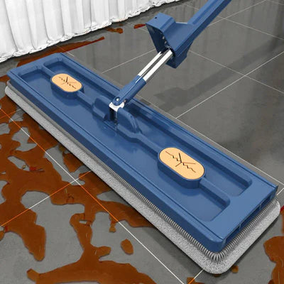 FlexiMop™ - 360° Self-Wringing Mop with Handle