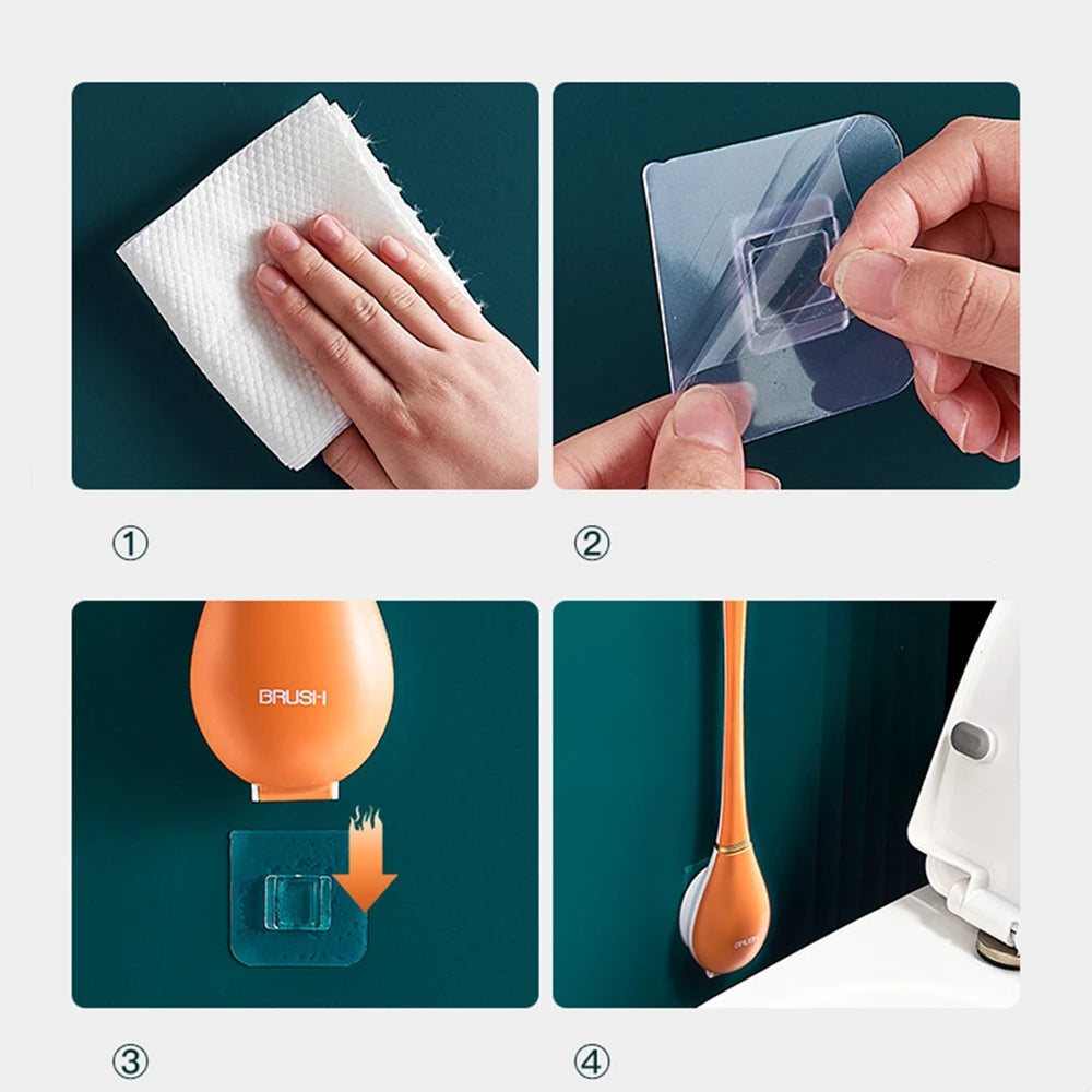 FlexiBrush™ - Make your toilet shine
