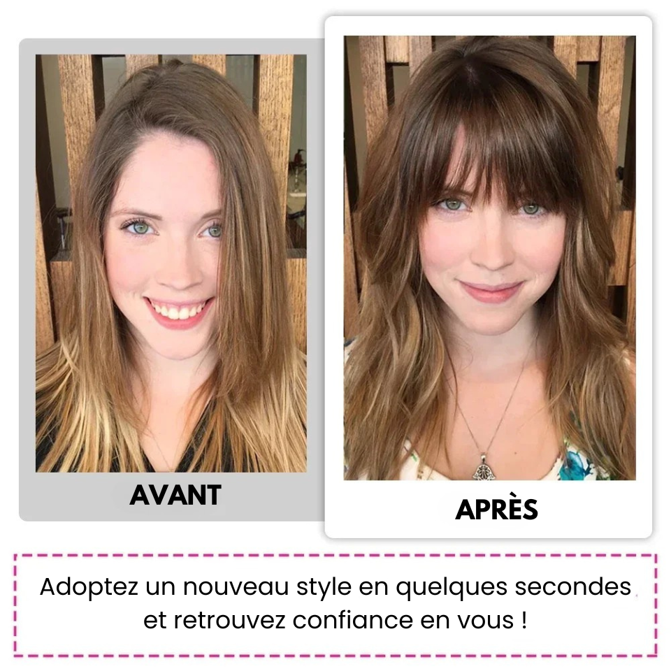 HairClip™ Extension frange à clip